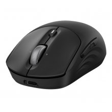HP 705 Raton Inalambrico Recargable Ultraâ??Rapido - Sensor Multiâ??Superficie 6000 DPI - 7 Botones Programables - 2.4GHz  y Bluetooth - Color Negro
