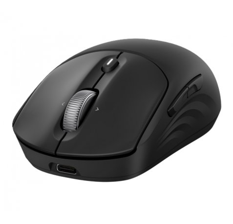 HP 705 Raton Inalambrico Recargable Ultraâ??Rapido - Sensor Multiâ??Superficie 6000 DPI - 7 Botones Programables - 2.4GHz  y Bluetooth - Color Negro