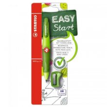 Stabilo Easyergo Pack con Lapiz Retractil + Scapuntas - Mina HB de 3.15mm - DiseÃ±o Ergonomico - Uso Diestro - Color Verde