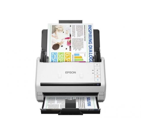 Epson Workforce DS-530II Escaner Documental A4 Duplex ADF 600dpi - Velocidad de Escaneo 35ppm