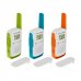 Motorola T42 Pack 3 Walkie Talkies - 16 Canales PMR446 - Alcance hasta 4Km - Autonomia hasta 18h