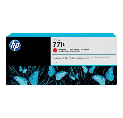 HP 771C Rojo Cromatico Cartucho de Tinta Original - B6Y08A