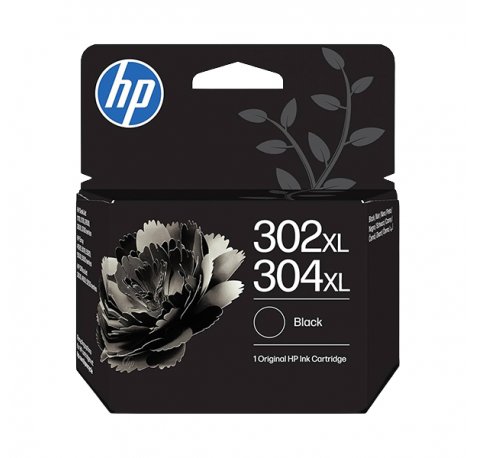 HP 302XL|304XL Cartucho de Tinta negro | Cartucho de tinta negro original -