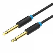 Vention Cable Estereo Jack 6.5 Macho a Jack 6.5 Macho - 5m - Color Negro