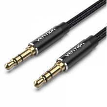 Vention Cable Estereo Jack 3.5 Macho a Jack 3.5 Macho - 2m - Color Negro
