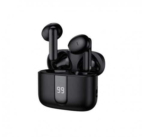 Blackbyte Zenith Pro Auriculares Bluetooth - Cancelacion de Ruido ENC/ANC - Alcance 15m - Control Tactil - Color Negro