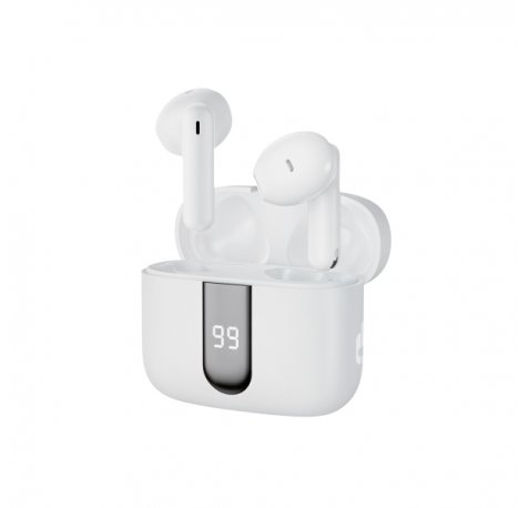Blackbyte Zenith Pro Auriculares Bluetooth - Cancelacion de Ruido ENC/ANC - Alcance 15m - Control Tactil - Color Blanco