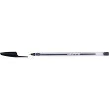 Molin Boligrafo de Bola Punta Media - Tinta Aceite - Secado Rapido - Color Negro (50 uds)