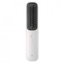 Xiaomi Cordless Hair Straightener Brush Cepillo Alisador Inalambrico - Iones Negativos Antiâ??Frizz - 3 Niveles de Temperatura - Revestimiento Ceramico - Bateria 3200 mAh - Ligero y Portatil - Color Negro