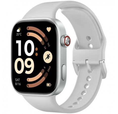Xiaomi Redmi Watch 6 Reloj Inteligente Smartwatch Pantalla AMOLED 2.07" - Bluetooth 5.4 - Resistencia al Agua 5 ATM - Autonomia Hasta 12 Dias - Color Plata