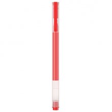 Xiaomi High-Capacity Caja de 10 Boligrafos de Gel - Punta 0.5mm - Alta Capacidad - Secado Rapido - Color Rojo
