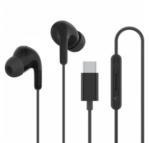 Xiaomi Mi Dual Driver Earphones Auriculares USB-C - Microfono Integrado - Resistencia IPX4 - Control en Cable - Color Negro