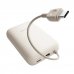 Xiaomi Bateria Externa/Power Bank 10000 mAh con - Carga Rapida 22.5W - Cable de Carga Integrado - Puertos 1x USB-A , 1x USB-C - Color Beige