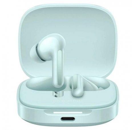 Xiaomi Redmi Buds 6 Auriculares Bluetooth 5.4 - Microfono Integrado - Sonido Envolvente 360 - Cancelacion de Ruido Autonomia hasta 10h - Resistencia al agua IP54 - Control Tactil - Color Verde