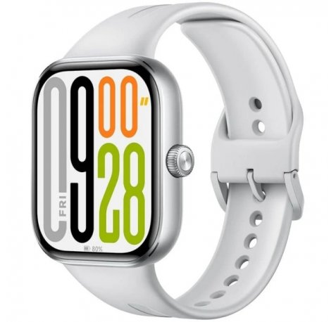 Xiaomi Redmi Watch 5 Reloj Smartwatch Pantalla AMOLED 2.07" Bluetooth 5.3 - Autonomia hasta 24 Dias - Resistencia al Agua 5 ATM - Color Plata