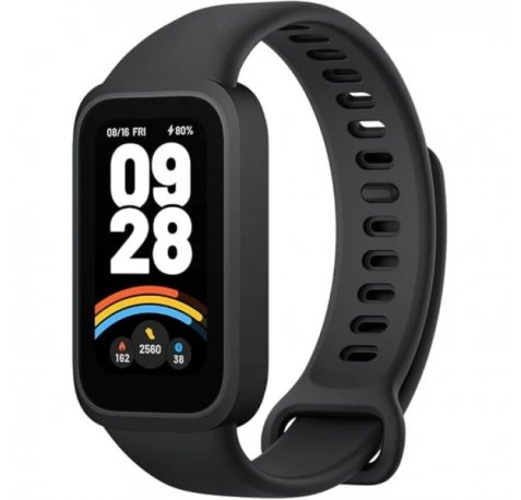 Xiaomi Mi Smart Band 9 Active Pulsera de Actividad Pantalla 1.47" - Bluetooth 5.3 - Mas de 100 Modos Deportivos - Funciones de Vigilancia de la Salud - Ajuste Inteligente del Brillo de la Pantalla - Autonomia hasta 18 Dias - Color Negro