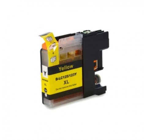 Compatible Brother LC123XL / LC121XL Amarillo Cartucho de Tinta LC-123Y / LC-121Y