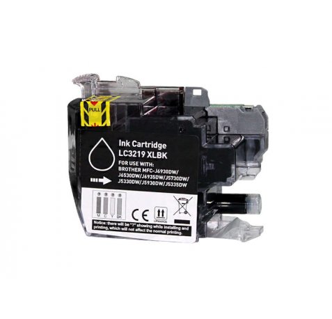 Compatible Tinta BROTHER LC3219 XL / LC3217 XL V.4 Negro LC3219XLBK / LC3217BK