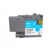 Compatible BROTHER LC3235XL / LC3233 Cyan Cartucho de Tinta Pigmentada LC-3235XLC / LC-3233C para DCP-J1100DW, MFC-J1300DW