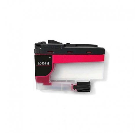 Brother LC424 magenta | Cartucho de tinta compatible - reemplaza