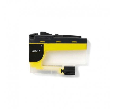 Brother LC424 amarillo | Cartucho de tinta compatible - reemplaza