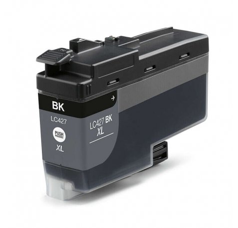 Brother LC427XL negro | Cartucho de tinta pigmentada compatible - reemplaza