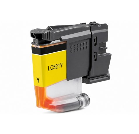 Brother LC521 amarillo | Cartucho de tinta compatible - reemplaza