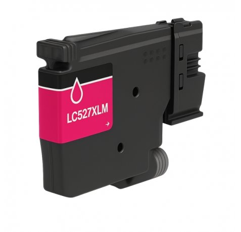Brother LC527XL magenta | Cartucho de tinta pigmentada compatible - reemplaza