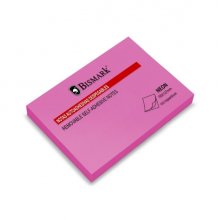 Bismark Bloc de 100 Notas Adhesivas 76x127mm - Color Magenta Neon (12 uds)