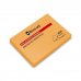 Bismark Bloc de 100 Notas Adhesivas 76x127mm - Color Naranja Neon (12 uds)