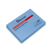 Bismark Bloc de 100 Notas Adhesivas 76x127mm - Color Azul Neon (12 uds)