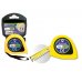 Bismark Flexometro 3m Resistente para Hogar y Oficina - Cinta para la Muñeca - Incluye Freno - Color Amarillo