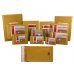 Bismark Bolsa Acolchada Kraft Nº20 350x470mm - Recubrimiento Interno de Laminas de Burbuja de Aire - Cierre Autoadhesivo - Ideal para Envios con Alta Proteccion (10 uds)