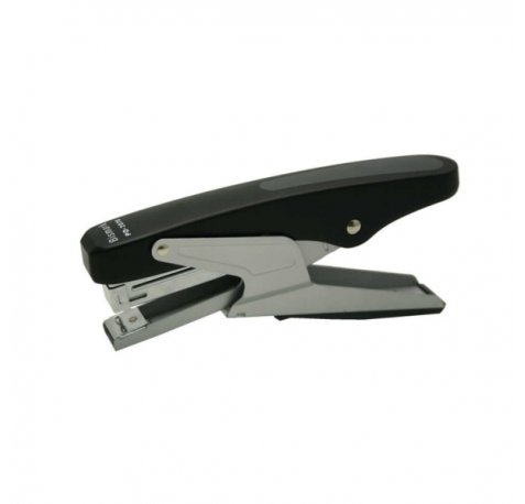 Bismark Grapadora de Tenaza - Capacidad de Grapado 20 Hojas - DiseÃ±o Ergonomico - Alta Durabilidad - Color Negro