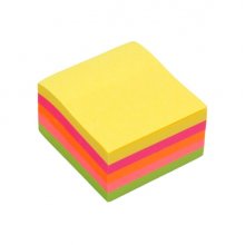 Bismark Taco de 250 Notas Adhesivas 50x50mm - 5 Colores Neon (24 uds)