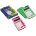 Bismark Calculadora Escolar de 8 Digitos - Tapa Dura - Funciones Basicas y Memoria - Alimentacion Solar y a Pilas - Colores Surtidos (4 uds)