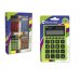 Bismark C-50 Calculadora Escolar de 8 Digitos - Funciones Basicas y Memoria - Alimentacion Solar y a Pilas - Colores Surtidos (4 uds)