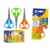 Bismark Kids Cut-Cut Tijera Escolar - Mangos en Plastico - Punta Roma - Colores Surtidos (12 uds)