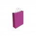 Bismark Bolsa de Papel Celulosa - Medidas 32x10x24cm - Color Fucsia (25 uds)