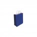 Bismark Bolsa de Papel Celulosa - Medidas 24x8x18cm - Color Azul (25 uds)