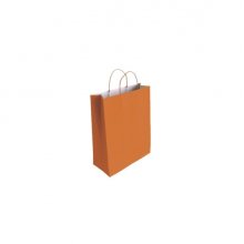 Bismark Bolsa de Papel Celulosa - Medidas 24x8x18cm - Color Naranja (25 uds)