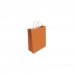 Bismark Bolsa de Papel Celulosa - Medidas 24x8x18cm - Color Naranja (25 uds)