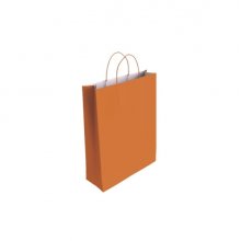Bismark Bolsa de Papel Celulosa - Medidas 32x10x24cm - Color Naranja (25 uds)