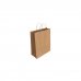 Bismark Bolsa de Papel Kraft - Medidas 24x8x18cm - Color Marron (25 uds)