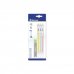 Bismark Pack con 3 Portaminas 0.7mm HB + 1 Cajita de Minas - Punta Retractil - Cuerpos de Colores Pastel Surtidos