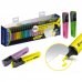 Bismark Pack de 24 Marcadores Fluorescentes - Punta Biselada 2 - 5mm Aprox - Tinta Base de Agua - Larga Duracion - Colores Neon y Pastel Surtidos