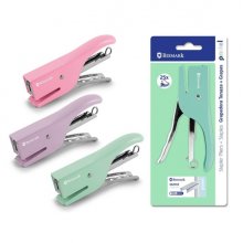 Bismark Grapadora de Tenaza + 1000 Grapas 24/6 - Capacidad de Grapado 25 Hojas - Diseño Ergonomico - Alta Durabilidad - Colores Pastel Surtidos (6 uds) Bismark Grapadora de Tenaza + 1000 Grapas 24/6 - Capacidad de Grapado 25 Hojas - Diseño Ergonomico - Alta Durabilidad - Colores Pastel Surtidos (6 uds)