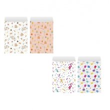 Bismark Pack de 2 Sobres Papel Kraft - Medidas 25x40cm - Ideal para Regalos - 4 DiseÃ±os Aleatorios