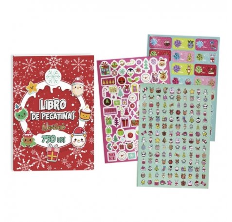 Bismark Libro con 750 Pegatinas NavideÃ±as