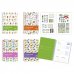 Bismark Animals Agenda Escolar 26-27 Semana Vista A5 - Tapa de Carton Forrada - Hojas Interiores de Color - Planning Mensual - 2 Hojas de Pegatinas - 4 DiseÃ±os Diferentes (16 uds)